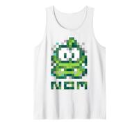 Cut The Rope : T-Shirt Om Nom Juxtapose Pixels Débardeur