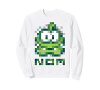 Cut The Rope : T-Shirt Om Nom Juxtapose Pixels Sweatshirt