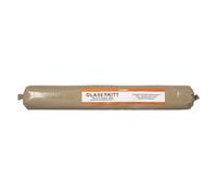 Mastic de vitrage - Mastic de fenêtre pour le vitrage simple des fenêtres - Poupée de 1 kg - Plastique souple - Convient pour les cadres en bois et en métal - Fabriqué en Allemagne