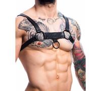 Cut4Men Party Harnais Noir Taille unique