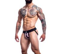 Cut4Men Stripe String Noir/Rose S