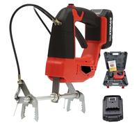 CUTANGELAR Agitateur de ruche sans fil 2000 mAh, endurance 150 W, moteur sans balais, apiculteur électrique rechargeable, pour apiculture commerciale et agricole(Red)