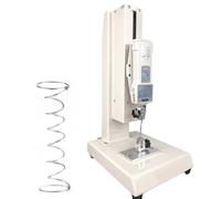 CUTANGELAR Banc D'essai De Traction Vertical À Manivelle Manuelle, Dynamomètre Numérique (10-2000 N), 5 Sondes, 2 Brides, Course De 300 Mm, Pour Essais De Compression Et De Traction(Standard,10N)