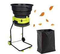 CUTANGELAR Broyeur de feuilles électrique, conception sans lame de 2 500 W, trémie de 54 cm pour, réduction des déchets à 1/17 pour le compostage et le nettoyage du jardin.(20mxpowercord)