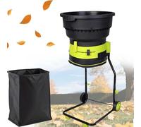 CUTANGELAR Broyeur de feuilles sans lame, broyeur de jardin de 2 500 W, broyeurs avec roues, moteur de 8 000 tr/min, idéal pour le compostage, l'entretien de la pelouse et.(30mxpowercord)