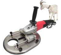 CUTANGELAR Décorneur Électrique 1900W, Outil d'Élevage Professionnel. Moteur 8800 RPM pour Écornage Indolore, Conçu pour Bovins et Ovins dans Fermes et Ranchs.(Red 110V)