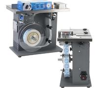 CUTANGELAR Étiqueteuse Bouteilles Rondes 200W, Opération Semi-Automatique 15-30 Pièces/Minute, Performance Stable avec Écran Tactile, Adaptée Aux Emballages Cosmétiques et Pharmaceutiques