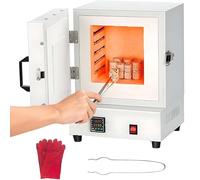 CUTANGELAR Four De DéCuisson pour La Fonte De Bijoux Four De DéCapage pour La Fonte De Bijoux 2000 W avec RéGulation De TempéRature Pid, pour La Fu-sion des MéTaux, Le DéCapage De La Cire