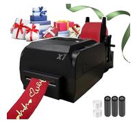 CUTANGELAR Imprimante Ruban Polyvalente, Machine Thermique Numérique. Fournit Résolution 200dpi Et Options Impression Flexibles, Adapté À Emballage Cadeaux Et Décor Événements.(Singlerow)