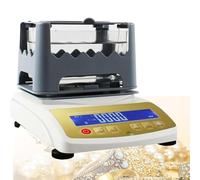 CUTANGELAR Kit Complet D'analyse Et De Densimètre De Métaux Précieux Comprenant Un Testeur De Pureté De l'or Électronique Numérique avec Une Précision De 0,01 G pour Tester l'or(NoPrinter,XF600K)