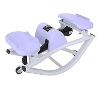 CUTANGELAR Le Stepper Latéral, Appareil Cardio Compact, Effectue Un Mouvement De Va-et-Vient. Il Est Équipé d'un Écran LCD Et De Bandes De Résistance. Idéal pour Appartement Ou Au Bureau.(Purple)