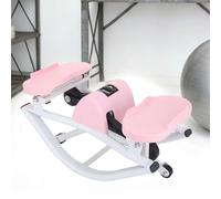 CUTANGELAR Le Stepper pour Fessiers, Appareil De Musculation À Mouvement Latéral, Cible Et Tonifie Spécifiquement Les Fessiers Grâce À Un Mouvement Latéral. pour Les Personnes Vivant.(Pink)