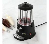 CUTANGELAR Machine À Chocolat Chaud Professionnelle Améliorée 600 W, Grande Machine À Boissons. Tempéreuse À Chocolat Réglable De 30 À 90 °C Pour Chauffer Chocolat, Café, Cacao Et Thé Au Lait.(5L)