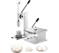 CUTANGELAR Machine À Fermer Les Petits Pains Semi-Automatique, Machine À Former Les Baozi Avec Conception Professionnelle À 9 Plis, Capacité De 500 Petits Pains/Heure, Raviolis À La Soupe(S)