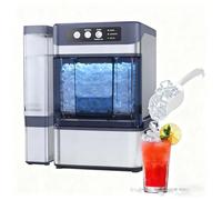 CUTANGELAR Machine À Glace Auto-Nettoyante, Appareil À Glace Nugget Sur Plan De Travail. Opération Ultra-Silencieuse Sous 45dB. Production Rapide 6 Minutes. Idéal Chambres Et Espaces Calmes.