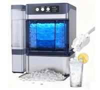 CUTANGELAR Machine À Glace Pilée Sur Plan De Travail, Appareil À Glace Nugget Malléable. Produit 38 Livres En 24 Heures. Parfait Pour Cuisines Résidentielles Et Bars De Bureau.