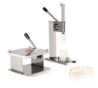 CUTANGELAR Machine À Petits Pains Vapeur, Machine Semi-Automatique À Fabriquer Des Petits Pains Avec Conception De Fermeture À 9 Plis, Produit 500 Pe-tits P-ains Parfaits/Heure, 3 Moules(Full Set)