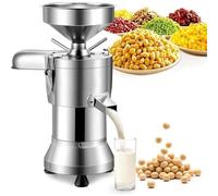 CUTANGELAR Machine Électrique Lait De Soja, Système Commercial Séparation Résidus Avec Capacité 25kg, Moteur Puissant 1100W Pour Légumineuses Et Noix, Complet Avec Sacs Filtre Et Outils.