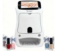 CUTANGELAR Machine Intelligente 3D Imprimante À Ongles, Avec Écran Tactile 5 Pouces, Impression Haute Résolution 2400DPI, Art Des Ongles DIY Rapide Et Facile Pour Un Usage Domestique.(Cartridge only)