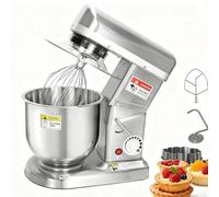 CUTANGELAR Mélangeur Alimentaire Cuisine, Système Mélange Pâte Robust. Bol Acier Inoxydable Et Options 3 Vitesses, Adapté À Usage Restaurant Et Applications Boulangerie Maison.(10L/9.1qt)