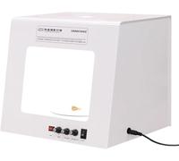 CUTANGELAR Mini Studio Photo avec Boîte À Lumière pour Bijoux. Studio Photo Portable À Domicile avec Plateau Tournant Électrique À Vitesse Réglable Et Support De Suspension À 360°(TB20)