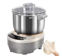 CUTANGELAR Pétrisseur électrique en acier inoxydable avec fonction fermentation. Avec sa capacité de 5 L ou 7 L, ce robot pâtissier grande capacité est parfait pour la pâtisserie maison.(7L)