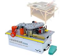 CUTANGELAR Plaqueuse De Chants Portable 1200 W Avec Système De Ruban Adhésif Double Face Est Pour Les Chants Droits Et Courbes Idéale Pour La Fabrication De Meubles Et La Décoration