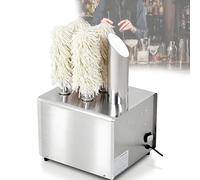 CUTANGELAR Polisseuse De Verres À Vin Électrique Professionnelle Pour Caves Et Domaines Viticoles. Capacité De 330/660 Verres/heure Brosses Incluses (3/5/8). Idéal Pour Bars Et Cafés(5Head)