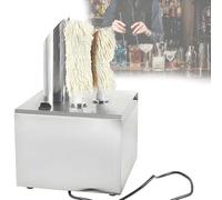 CUTANGELAR Polisseuse De Verres À Vin Électrique Professionnelle Pour Caves Et Domaines Viticoles. Capacité De 330/660 Verres/heure Brosses Incluses (3/5/8). Idéal Pour Bars Et Cafés(3Head)