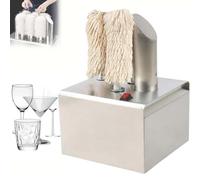 CUTANGELAR Polisseuse Électrique Pour Verres À Vin Av-ec Séchoir Automatique. Machine Professionnelle De Polissage De Ver-res À Vin (330/660 Verres/h). Nettoyage Facile Et Sans Effort(3Head)