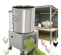 CUTANGELAR Processeur D'aliments Pour Volailles, Légumes Électrique Avec Moteur À Grande Vitesse. Pour La Préparation D'aliments Pour Poulets Et Canards Dans Les Petits Élevages Familiaux.(2200W)