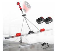 CUTANGELAR Règle Vibrante Sur Batterie, Avec Des Composants De Qualité Professionnelle Et Une Fonction Sans Fil, Délivre Une Vibration Haute Fréquence De 6000 Tr/Min Chaque Fois.(1Battery,2m)