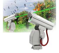 CUTANGELAR Répulsif Laser Automatique Contre Les Oiseaux. Épouvantail Étanche avec Rotation À 360° Et Contrôle Via Application Mobile. Repousse Efficacement Les Pigeons Et Les Moineaux.(B,2W)