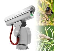 CUTANGELAR Répulsif Laser pour Oiseaux. Rotation Automatique À 360° avec Gestion À Distance Via Application. Conception Étanche pour Repousser Les Étourneaux Et Les Rongeurs dans Les Vergers(A,1W)