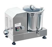 CUTANGELAR Robot Culinaire Électrique, Hachoir Alimentaire Commercial. L'Unité En Acier Inoxydable Hache Et Mélange Efficacement, Conçue Pour La Préparation Alimentaire En Restaurant.(6L)