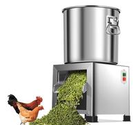 CUTANGELAR Robot Culinaire Robuste, Trancheuse À Légumes Électrique À Haut Rendement. Idéale Pour La Transformation Des Aliments Pour Volailles (poulets, Canards) Et Autres Élevages.(2200W)