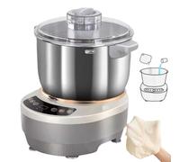 CUTANGELAR Robot pâtissier grande capacité avec bol en acier inoxydable 304, disponible en 5 L et 7 L. Le moteur silencieux de 200 W garantit, idéal pour la préparation du pain(5L)