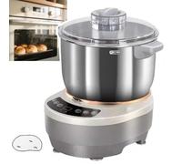CUTANGELAR Robot pâtissier grande capacité avec cuve en acier inoxydable 304, capacité de 5 L/7 L, pétrissage et fermentation intelligents. Machine à pain, raviolis avec moteur silencieux de 200 W(7L)