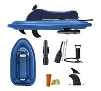 CUTANGELAR Scooter sous-Marin. Ce Jet Ski Électrique Gonflable Est Équipé d'une Pagaie Et d'un Moteur De 500 W. Son Équipement De Plongée, Alimenté par Une Batterie De 10 000 MAh, La Plongée en Mer.