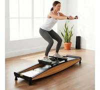 CUTANGELAR Simulateur De Ski Professionnel pour La Maison, Appareil D'entraînement De Ski D'intérieur avec Résistance Réglable De 0 À 100 Kg, Idéal pour Les Stations De Ski.