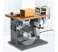 CUTANGELAR Solution D'étiquetage Économique, Étiqueteuse À Commande PLC avec Une Précision De ±0,5 Mm. Cade-nce De 0 À 50 Étiquettes/Min, Idéale pour Les Ateliers,la Production À Petite Échelle.