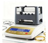 CUTANGELAR Testeur De Pureté De l'or Électronique Numérique, Analyseur De Haute Précision, Vérificateur De Métaux Précieux, Détecteur De Carats,De Densité 0,001 À 99,999 G/cm³(NoPrinter,MDJ300K)