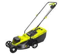 CUTANGELAR Tondeuses à Gazon sans Fil, Tondeuse électrique autotractée à Batterie de 1600 W - Lame de précision de 33 cm - Indispensable pour Les résidences et Les espaces Verts partagés(Battery*4)
