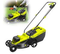 CUTANGELAR Tondeuses à Gazon sans Fil, Tondeuse électrique autotractée à Batterie de 1600 W - Largeur de Coupe de 33 cm, Moteur sans balais - Idéale pour Les Jardins à Plusieurs Niveaux(Battery*2)