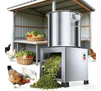 CUTANGELAR Tranchisseuse À Légumes Électrique Professionnelle, Hachoir Et Broyeur Multifonction Pour L'alimentation De Volailles Et De Bétail, Râpe Pour La Transformation Des Aliments.(1200W)