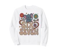 Cute 67 Elephant History Teacher ELA Meme 6 7 Bruh Gen Alpha Sweatshirt