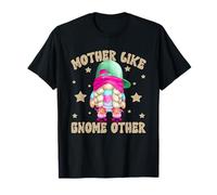 Cute 80 90s Roller Skating GNOME for Women Roller Skate Mom T-Shirt