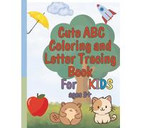 Cute ABC Coloring and Letter Tracing Book: Learning the ABCs has never been so much fun! This 81 page coloring book helps kids develop fine motor ... and enjoy creative coloring - all in one!