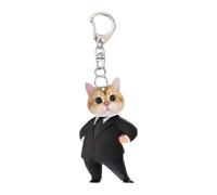 Cute Acrylic Cat, Cat Keychain Cartoon, Cat Keychain for Bags, Portable Cat Pendant, Creative Keychain Cat, Cute Cat Accessory, Costume Cat Keychain, Cat Pendant for Backpack, Cute Keychain Pendant,