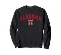 Cute Alabama Design with Coquette Bow Sweatshirt